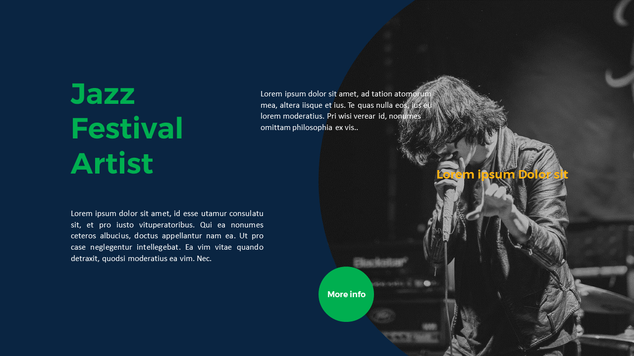 Jazz Festival Theme PT Templates