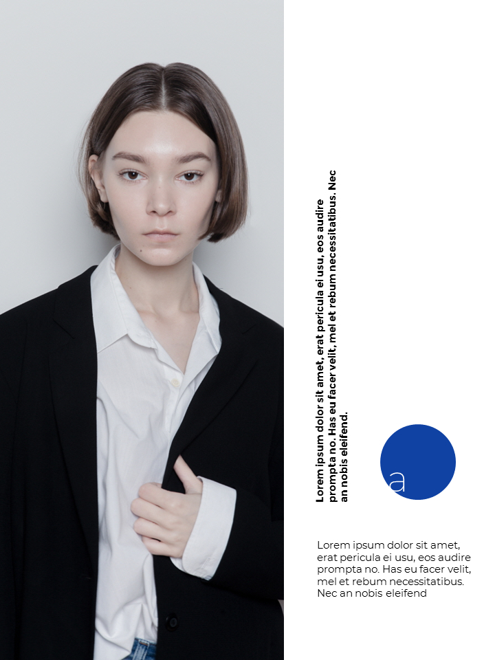 Fashion Brand Vertical Lookbook Best Business PowerPoint Templates_03