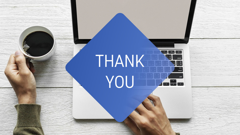 Thank You Page Slide
