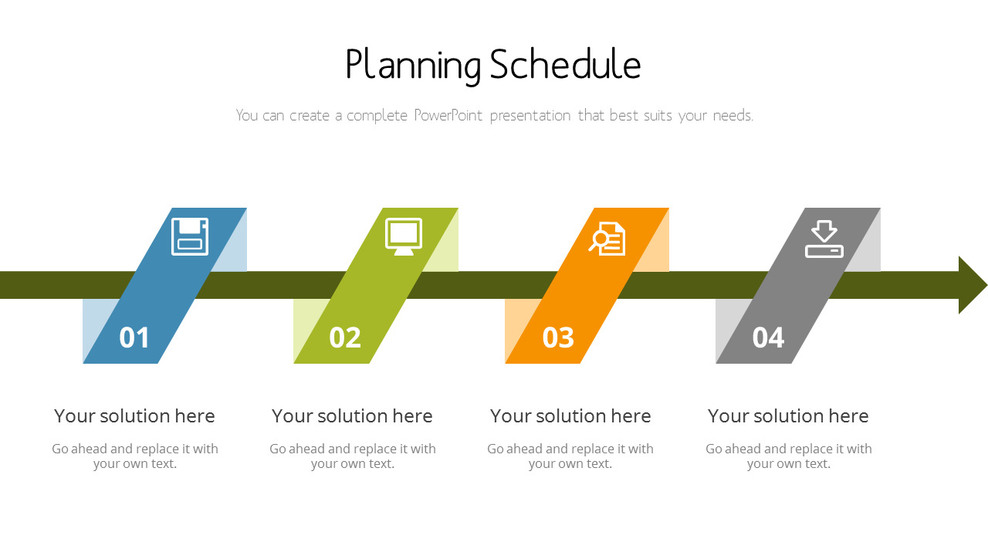 Planning Schedule PPT Page