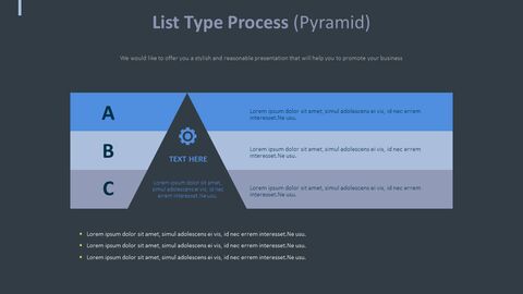 List Type Process Diagram (Pyramid)