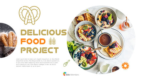 powerpoint presentation templates food