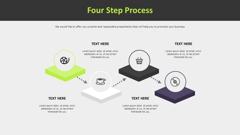 Four Step Process Diagram