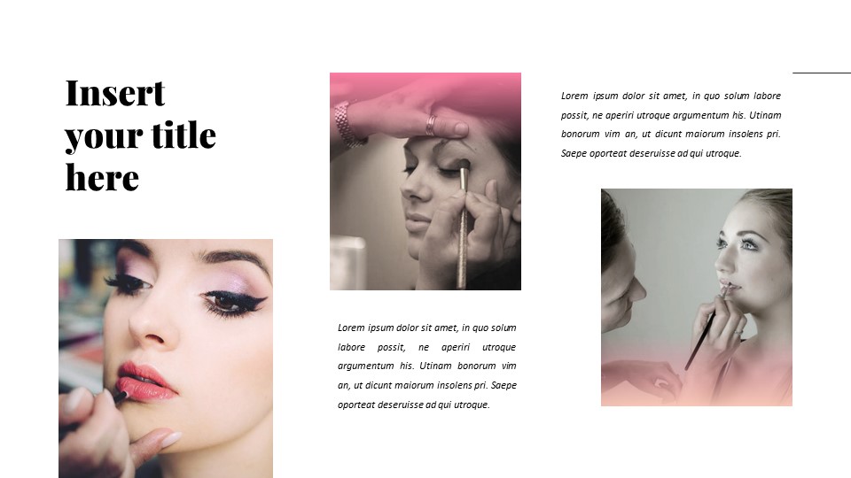 Cosmetic & Makeup Google Slides Presentation