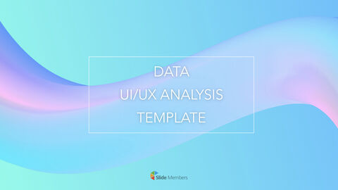 Data UI/UX Analysis Theme Keynote Design