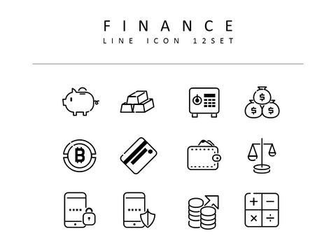 Fiannce Vector Finance Vector Art