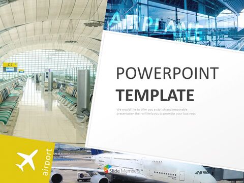 Airport Powerpoint Template