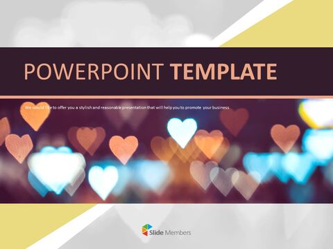 Heart Light Google Slides Templates Free Download