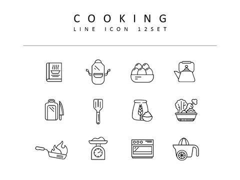 Cooking Icons Set