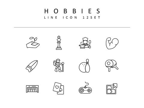 Hobbies Icons