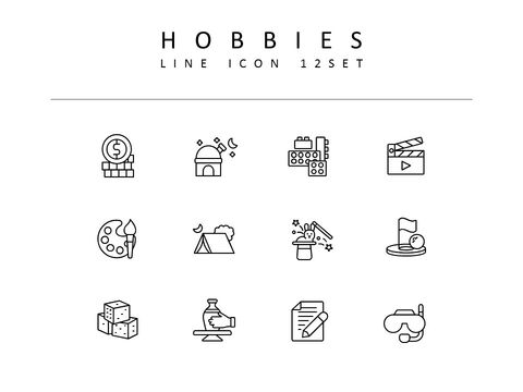 Hobbies Icons