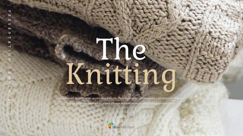 Knitting Google Slides Themes