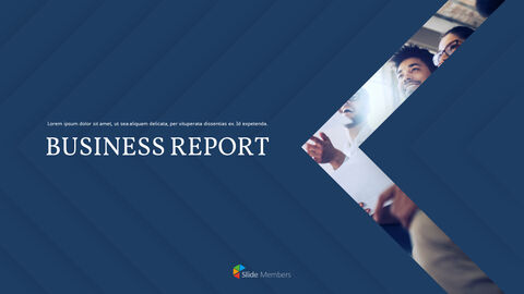 Soft Business Report Animated PowerPoint Presentation Design