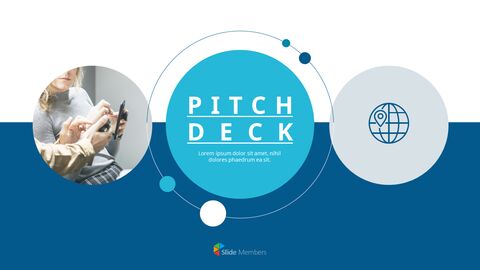Pitch Deck Animated PowerPoint Template Design