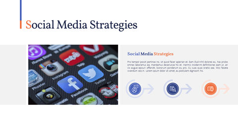 Social Media Strategies PPT Slide Deck