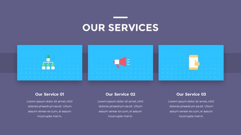 Our Services PPT Deck Design