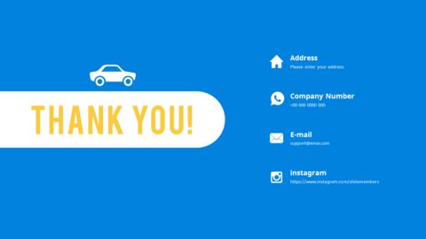 Thank you Slide Layout