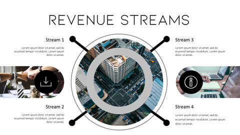Revenue streams PowerPoint Slide|Profit, Loss|Single