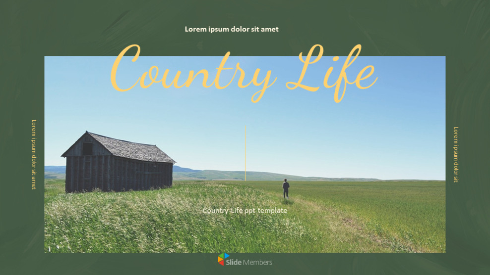 Country Life Simple Google Slides_01