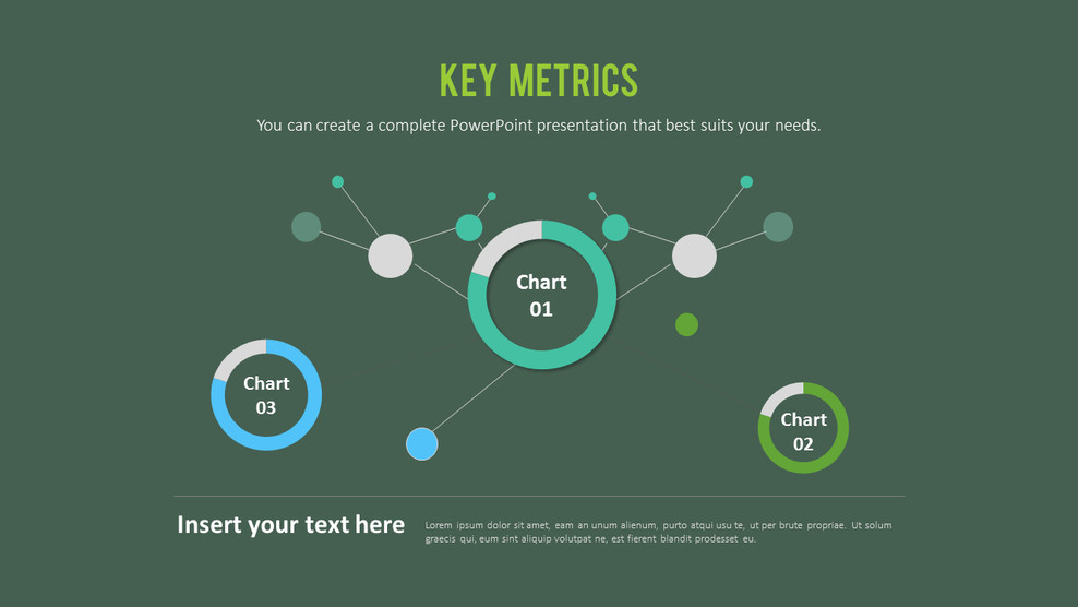 Key Metrics Presentation Slide