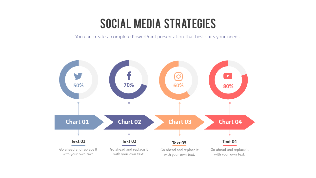 Social Media Strategies Slide Layout PowerPoint Layout