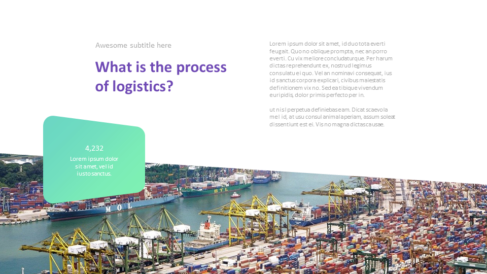 Logistics Distribution Google Slides Themes & Templates