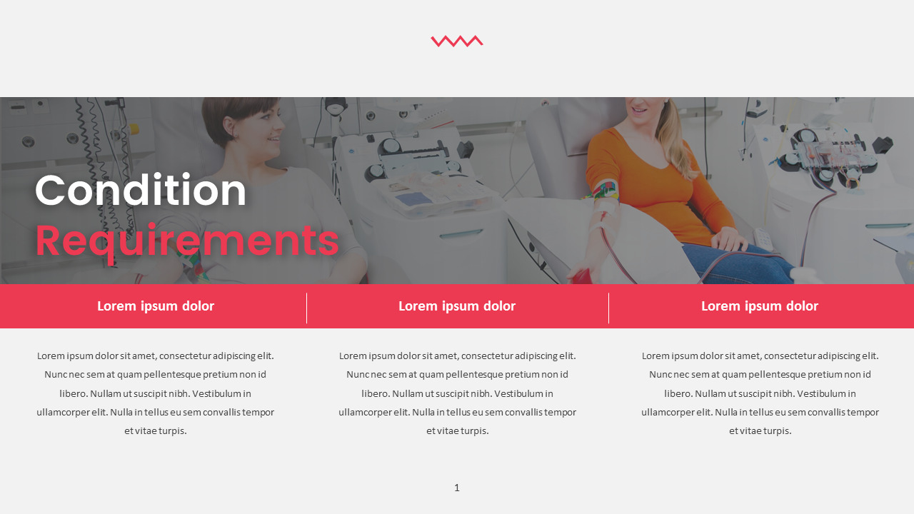 Medical Condition Requirements Presentation Deck