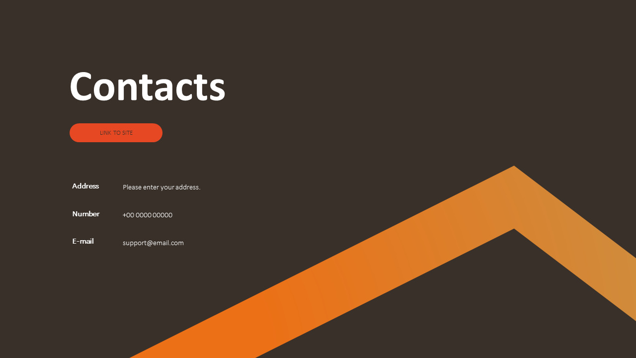 Plantilla gratuita de diapositiva de PowerPoint \"Contáctenos\": Diseño profesional de página de cierre_02
