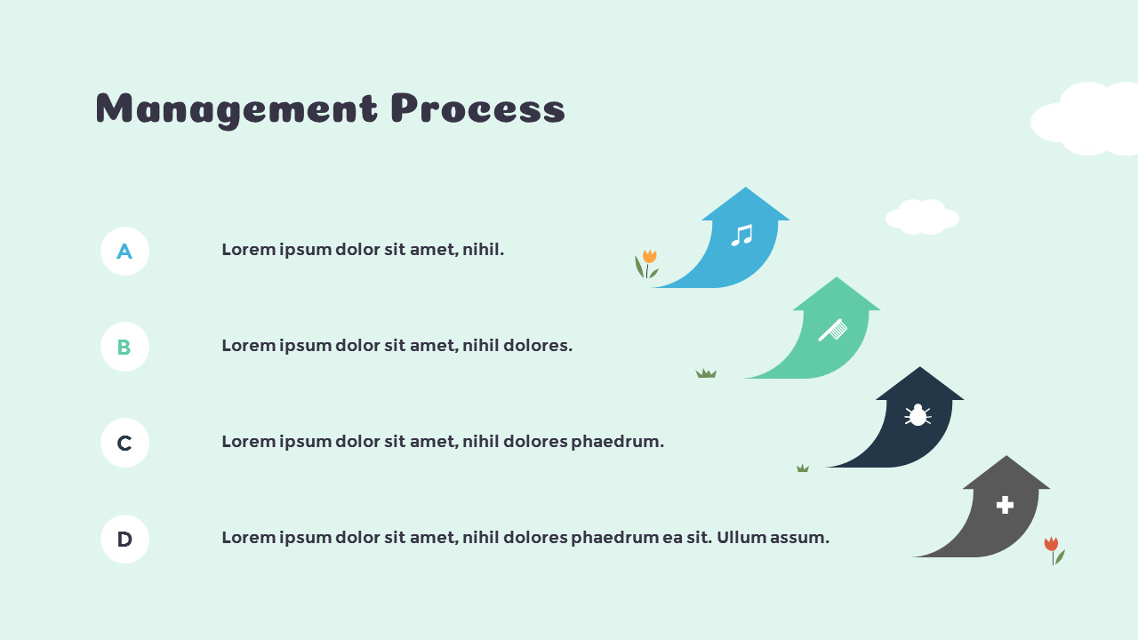 Our Management Process Page Design