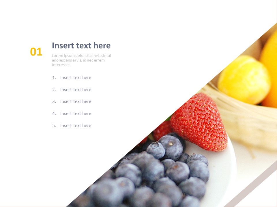 Cesto di frutta - Campione di PowerPoint gratuito_03