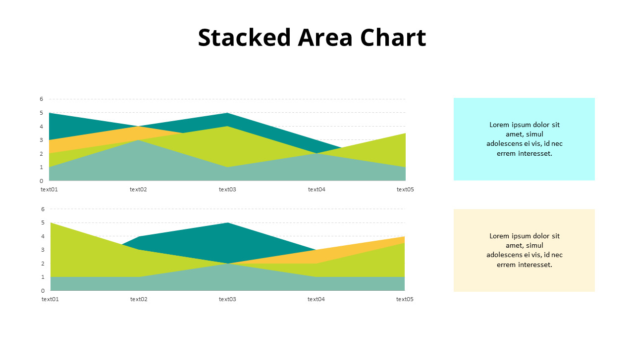 Stacked Area Chart PPT