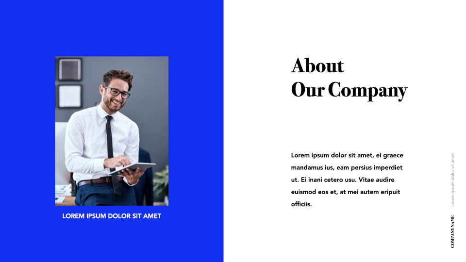 Simple Color Pitch Deck Template PowerPoint to Keynote