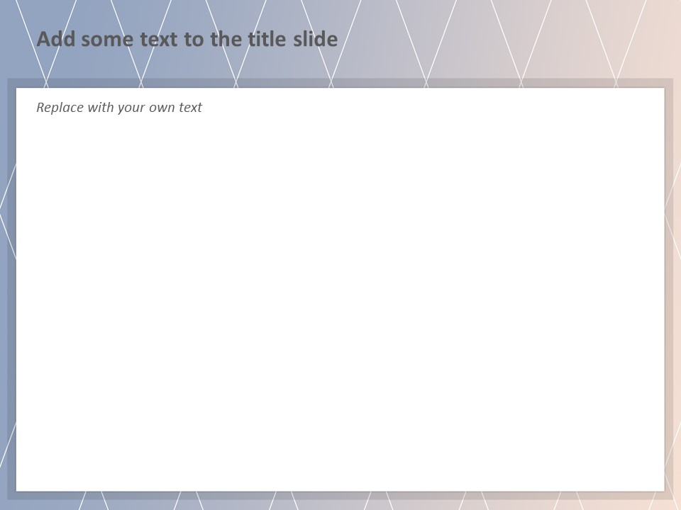 Blue and Pink Gradated Pattern - Free PPT Sample|Templates|Slides