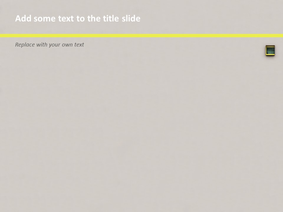Boxes on Gray Wall - Free Powerpoint Templates Design