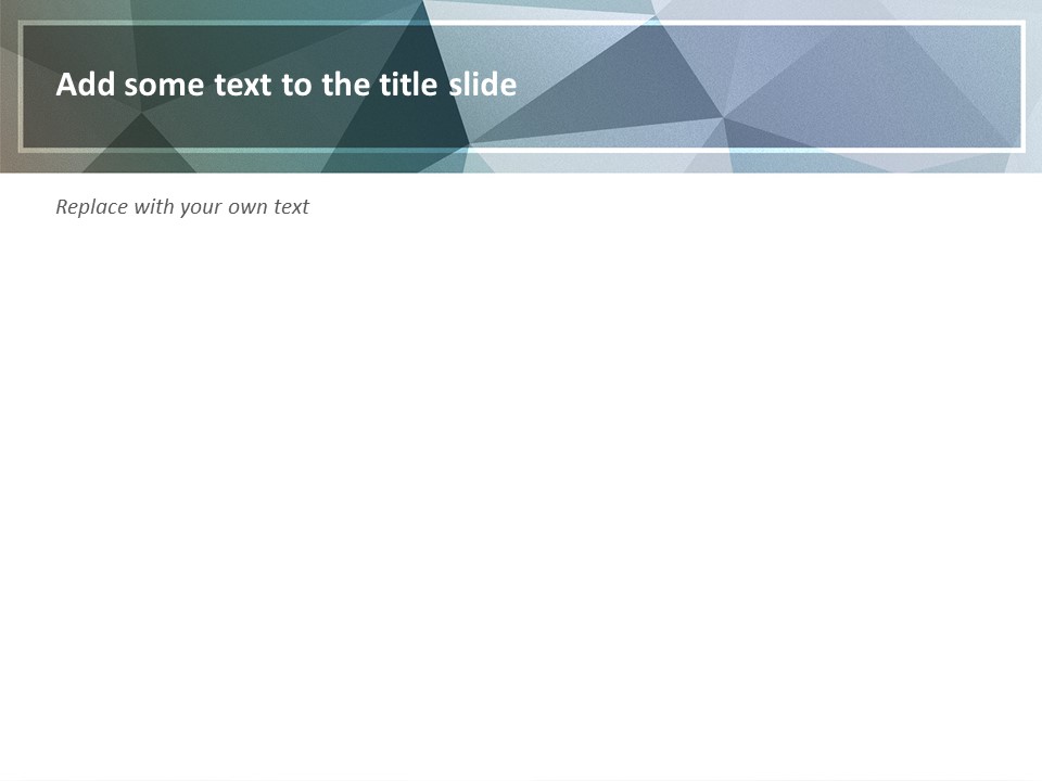 Dark Backgrounds With Patterns - Free PPT Template