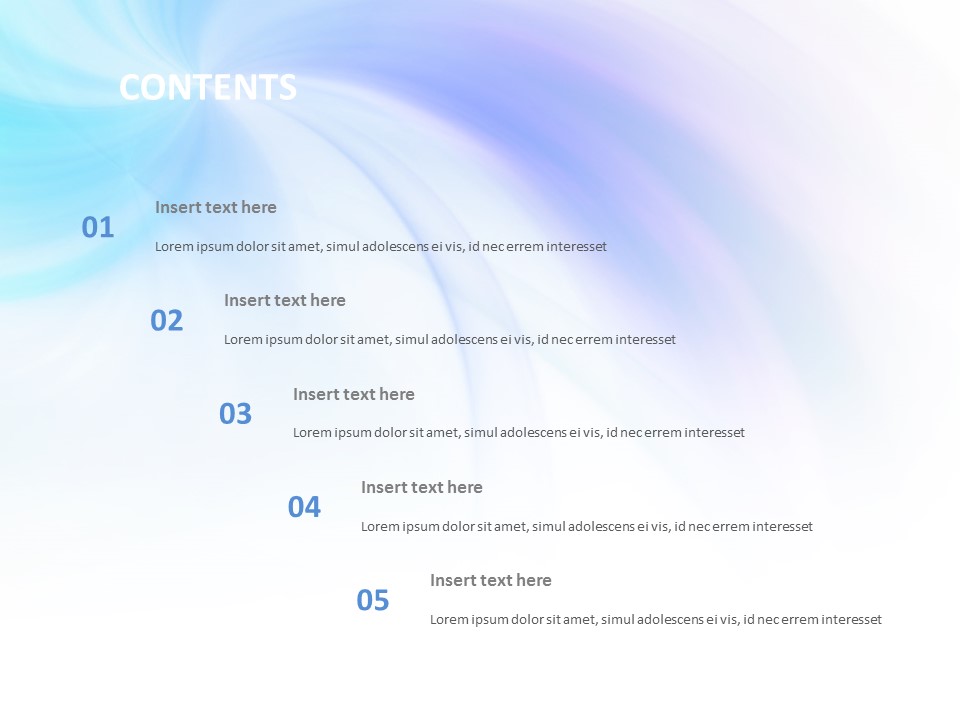 Free Template Design - Blue Wind_02