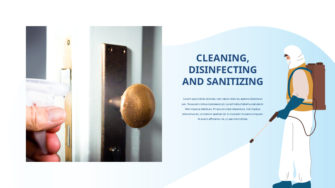 COVID19 Cleaning and Disinfecting PowerPoint Presentations