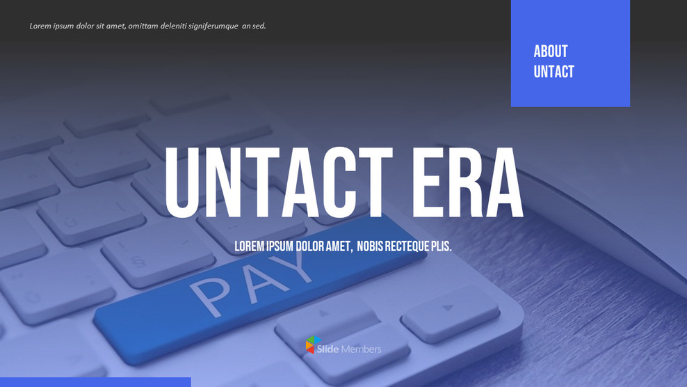 UNTACT 시대 편집이 쉬운 PPT 템플릿_01