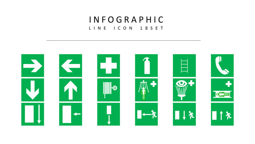 18 Infographic Vector Icons Set_01