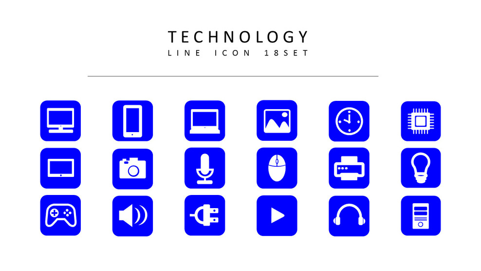 18技术 平面设计图标_01