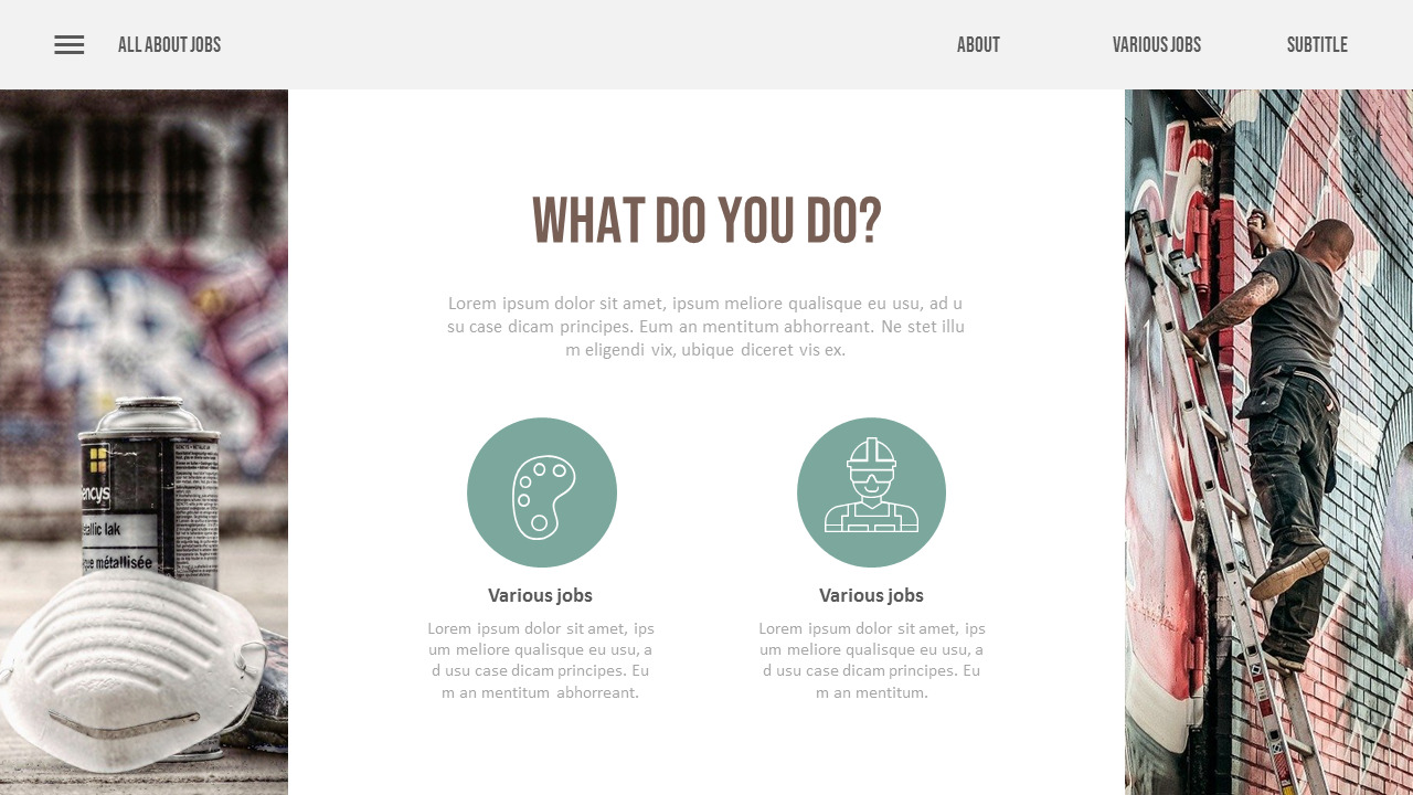 다양한 직업 마케팅용 프레젠테이션 PPT_03