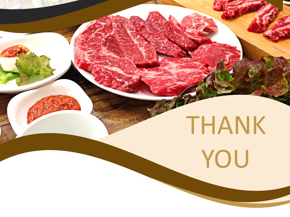 Roasted Beef - Free Powerpoint Template