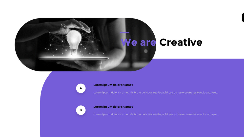 We are Creative Simple Deck|Opportunity|Single Slides