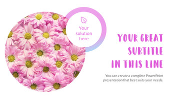 美しいピンクの花 スライドプレゼンテーション_04