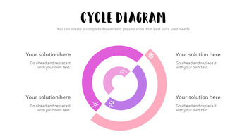 美しいピンクの花 スライドプレゼンテーション_06