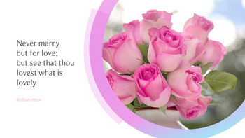 美しいピンクの花 スライドプレゼンテーション_09