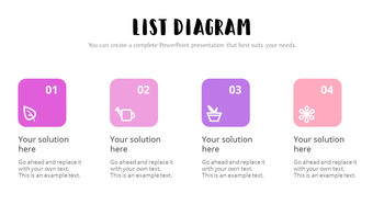 美しいピンクの花 スライドプレゼンテーション_19