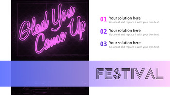 祭りの瞬間 プレゼンテーション用PowerPointのテンプレート_12