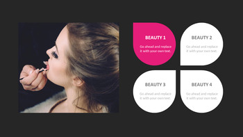 美しさ PowerPointのテンプレートマルチデザイン_26