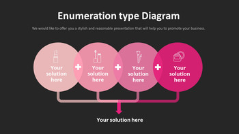 美しさ PowerPointのテンプレートマルチデザイン_28